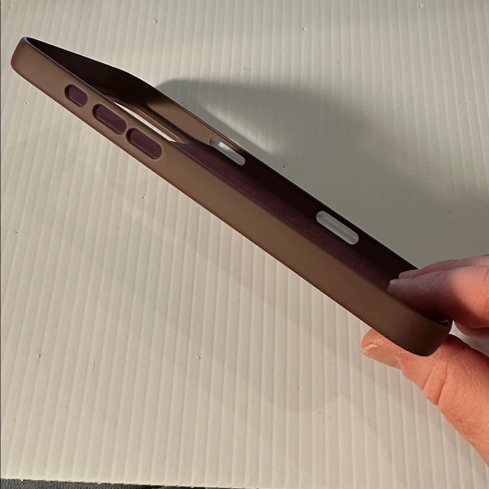 Nudient iPhone 16 Pro Max Thin Case in brown